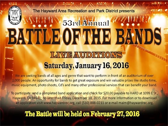 53rd Annual Battle of the Bands Live Auditions