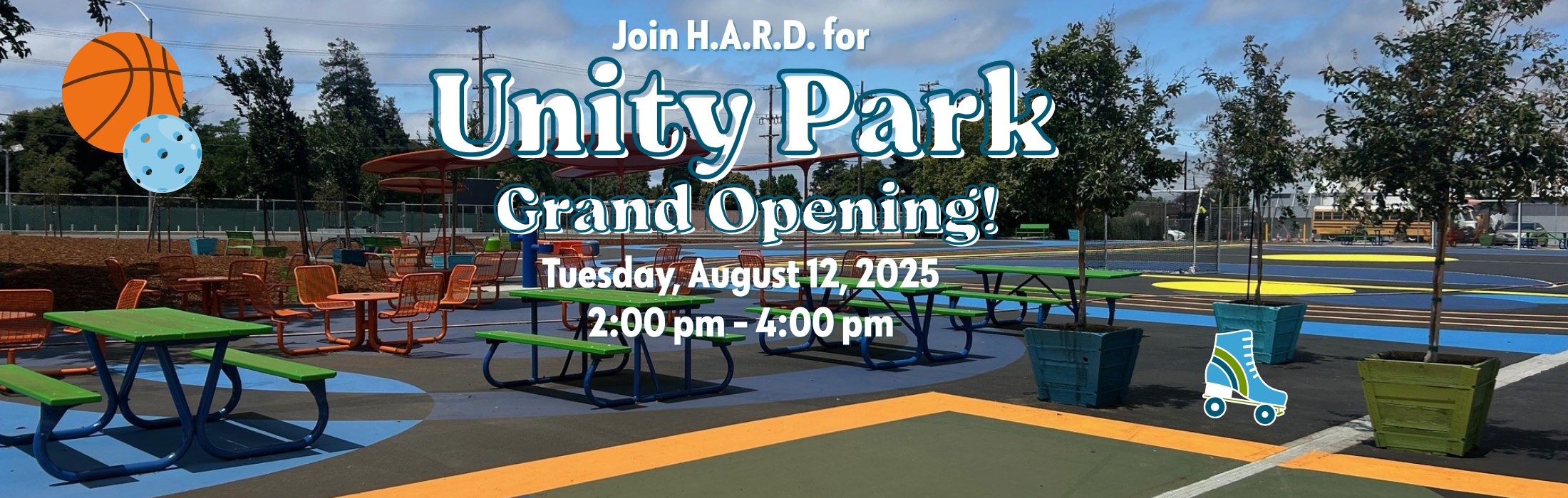 Unity Park Opening Web Banner